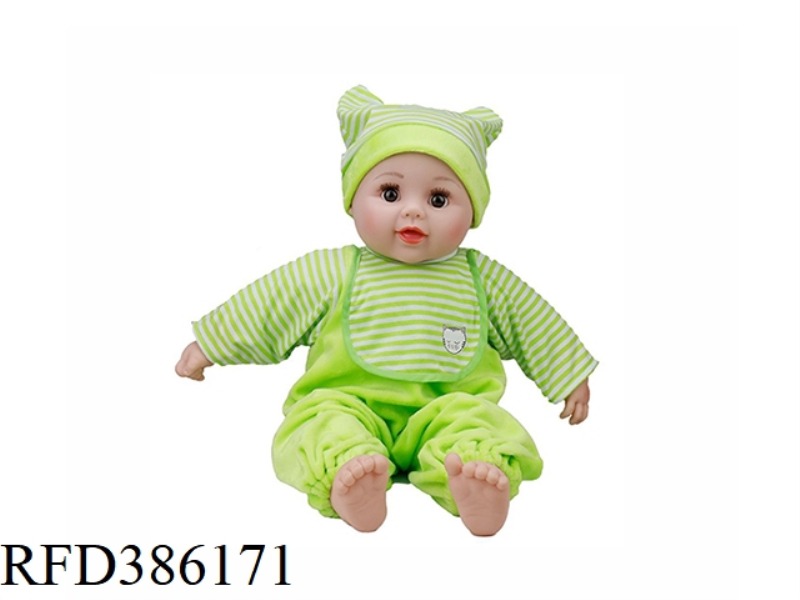 20 INCH 51CM COTTON BODY BALD WHITE BABY