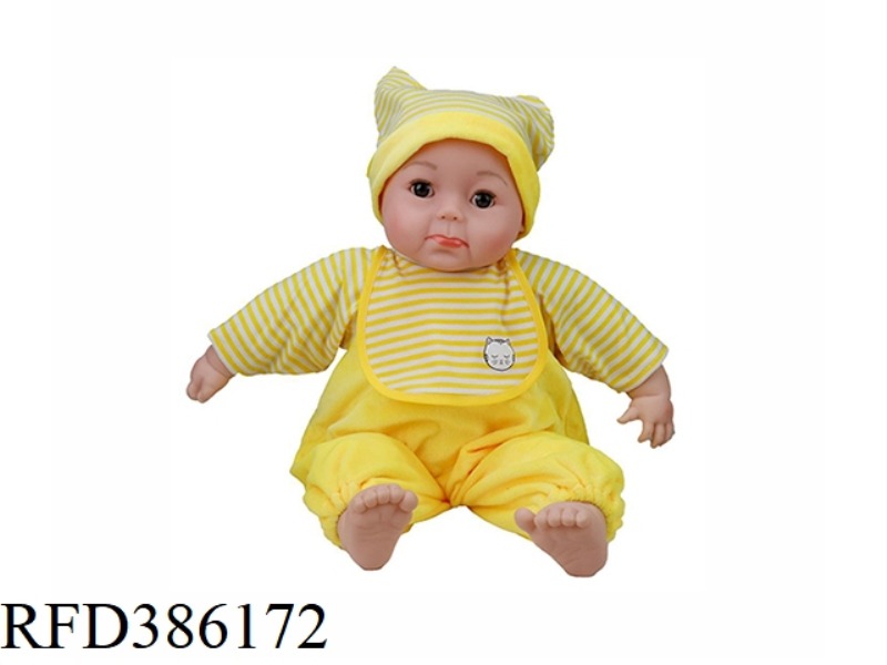 20 INCH 51CM COTTON BODY BALD WHITE BABY