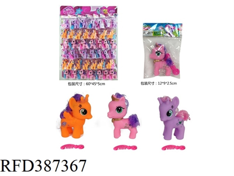 42 PONIES WITH COMB