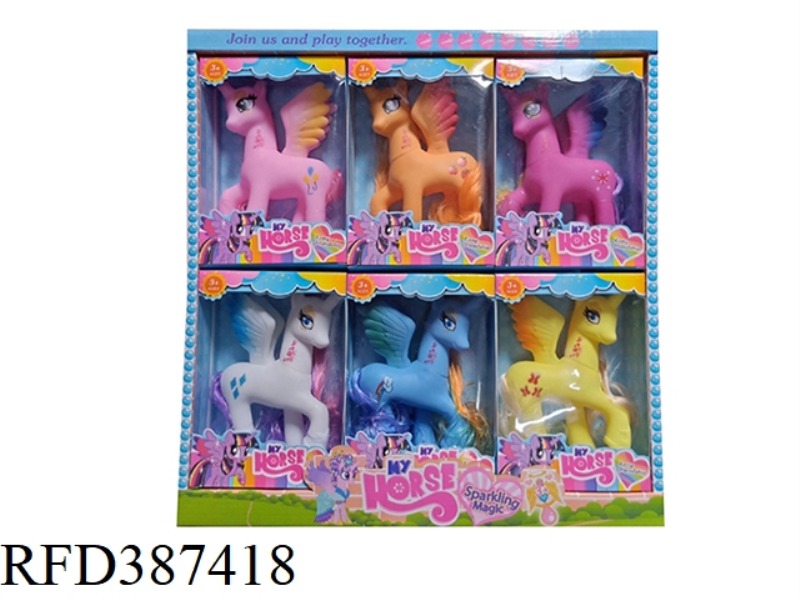 MALAYSIA 6 COLORS 6PCS MIXED