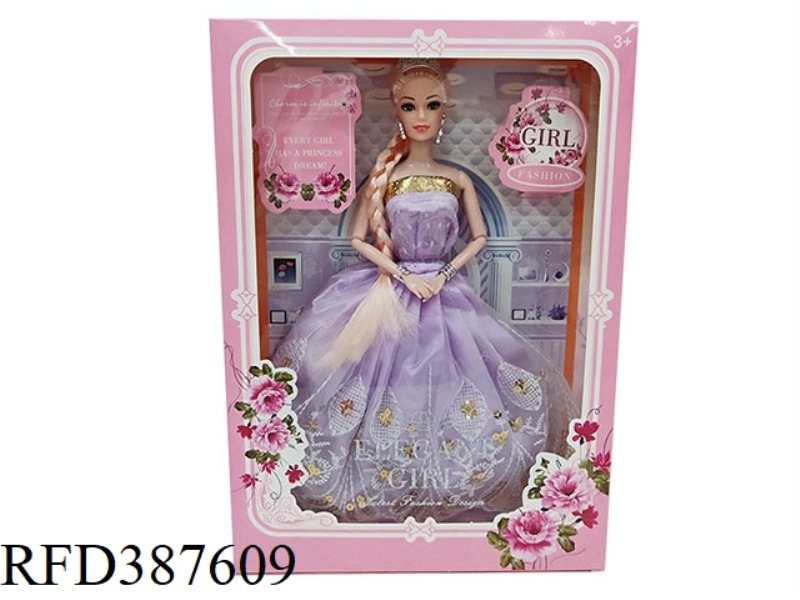 11.5 INCH 9 JOINT WEDDING BABLE PRINCESS