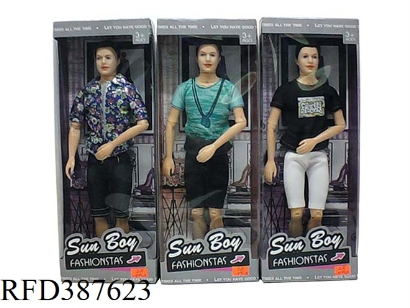 11.5 INCH BELONGINGS 12 JOINT MEN FASHION BARBIE 3 COLOR MIXED TAPE ACCESSORIES