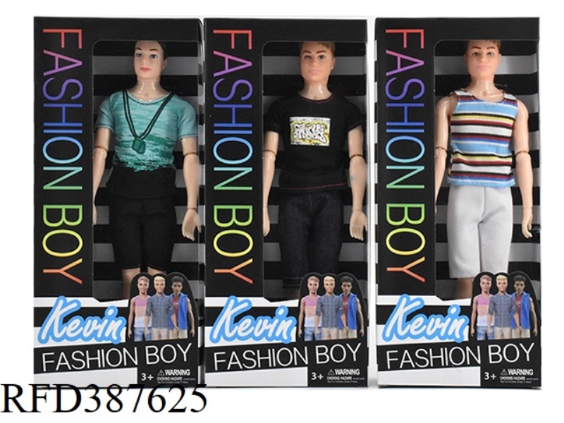 11-INCH FASHION TREND MEN'S BODY 12 JOINT 3 RANDOMLY MIXED