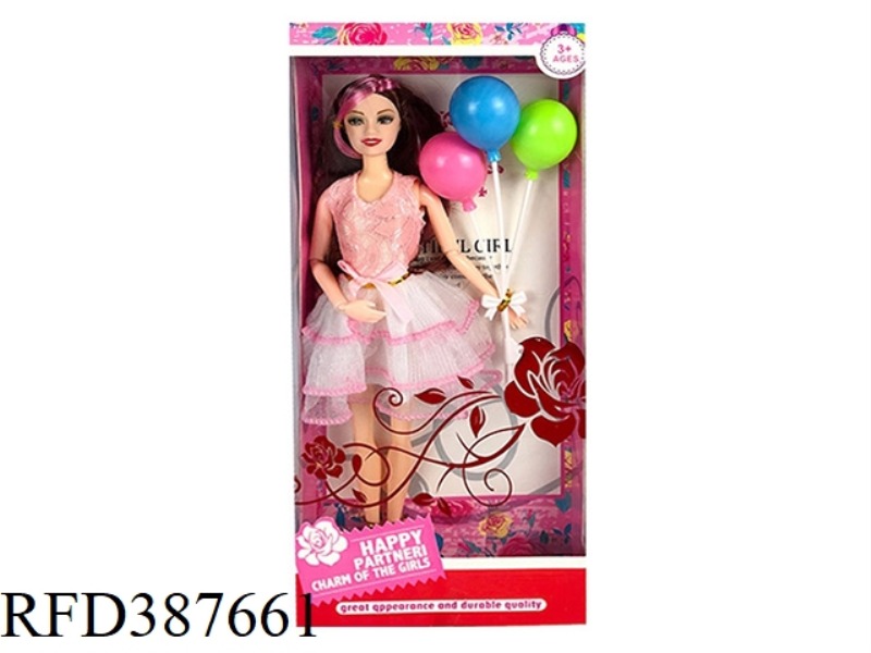 HIGH-END 11.5 INCH BELT 9 JOINT TIME PABBY PRINCESS WITH BALLOON