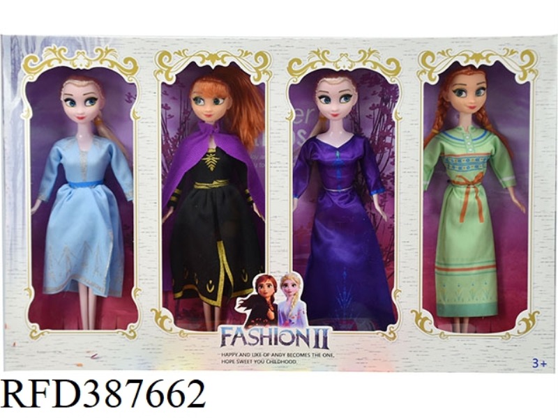 11.5 INCH AUTHENTIC HAND 4 GENERATION ICE AND SNOW PRINCESS 4 BIG BOXED