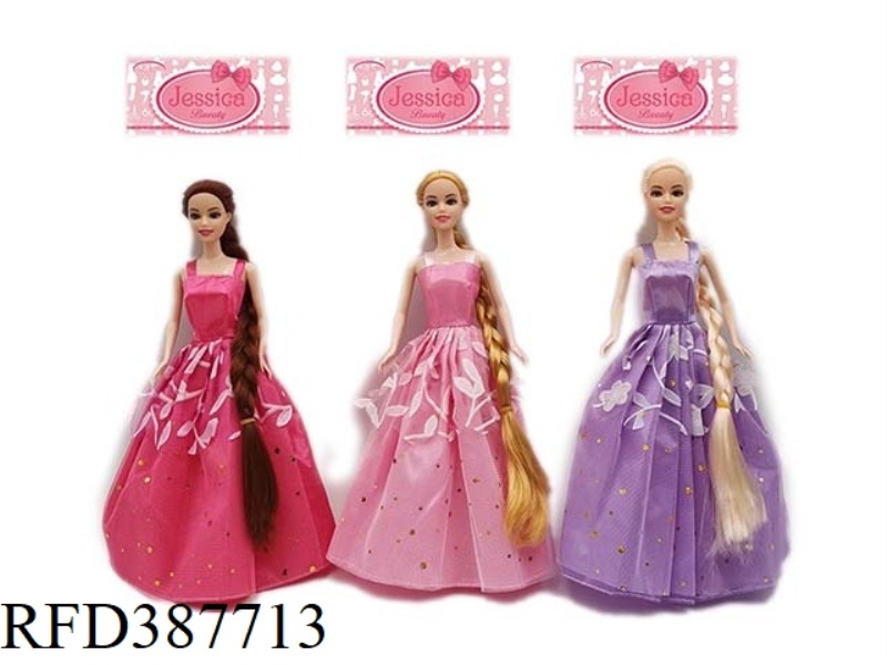 HIGH-END 11.5 INCH FACTS, PRINCESS, BIG SKIRT, BARBI, RANDOM MIX