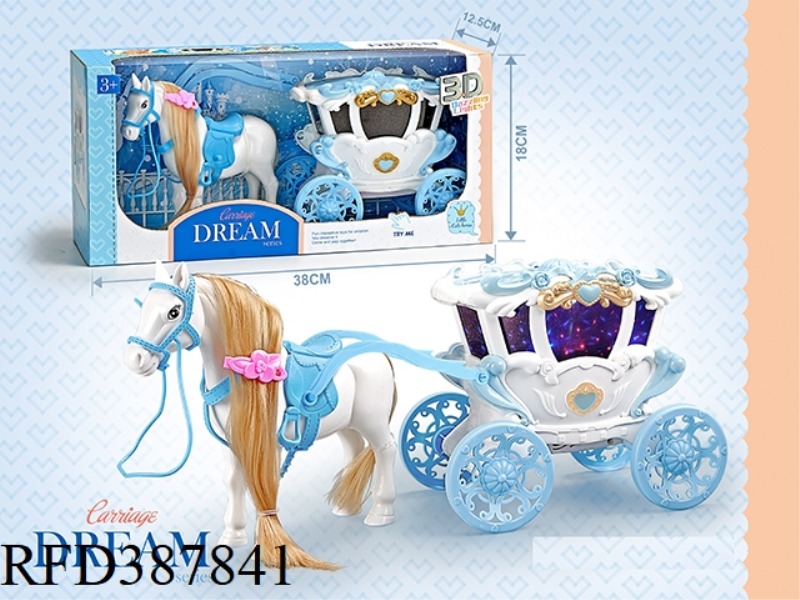 3D LIGHT AND MUSIC CARRIAGE