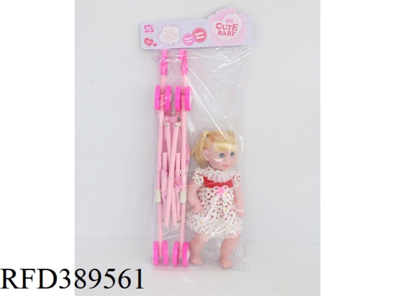 DOLL WITH CART