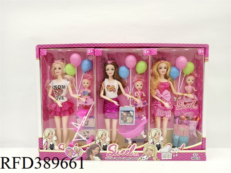 12 INCH JOINT LIVE HAND BARBIE 6PCS
