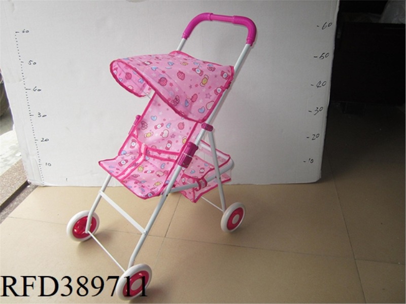LARGE IRON TROLLEY