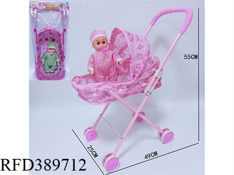 IRON CART + PACIFIER CRYING BOY BABY