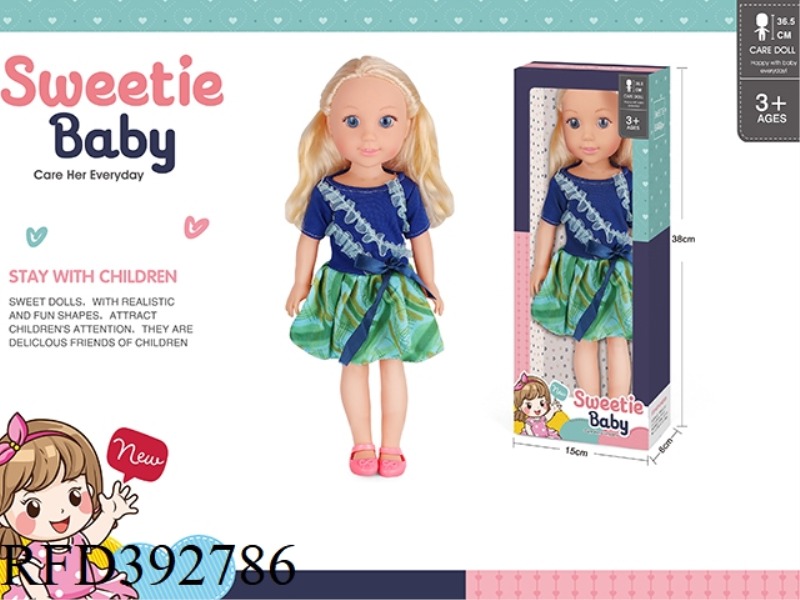 15 INCH FULL LINED FASHION DOLL