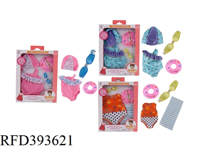 16-INCH DOLL SWIMWEAR CLOTHES ACCESSORIES THREE