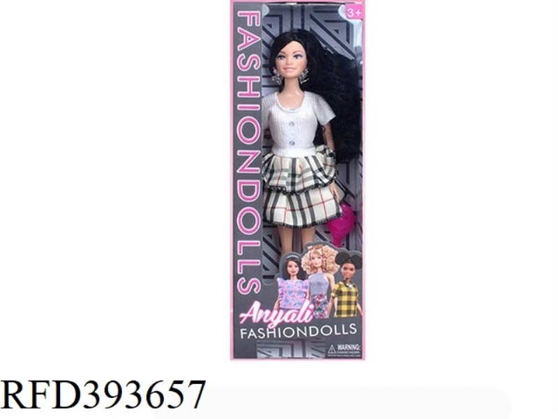 HIGH-END 11.5-INCH SOLID-THEMED FASHION BARBIE WITH COMB
