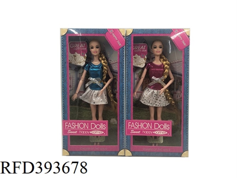 11.5 INCH TWO MIXED REAL FASHION BARBIE