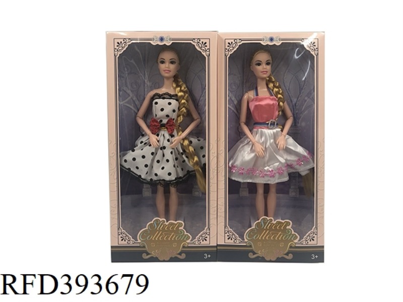 11.5 INCH TWO MIXED REAL FASHION BARBIE