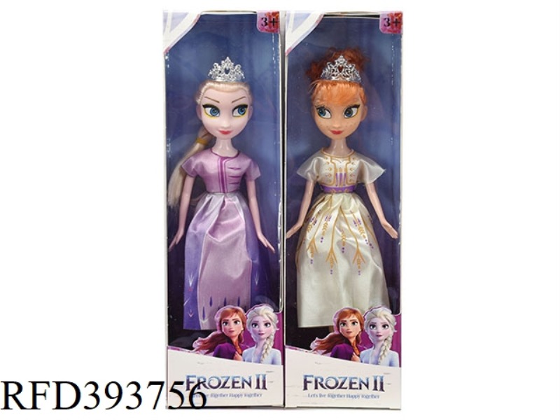 9-INCH REAL HAND 4 GENERATION ICE AND SNOW PRINCESS 2 MIXED