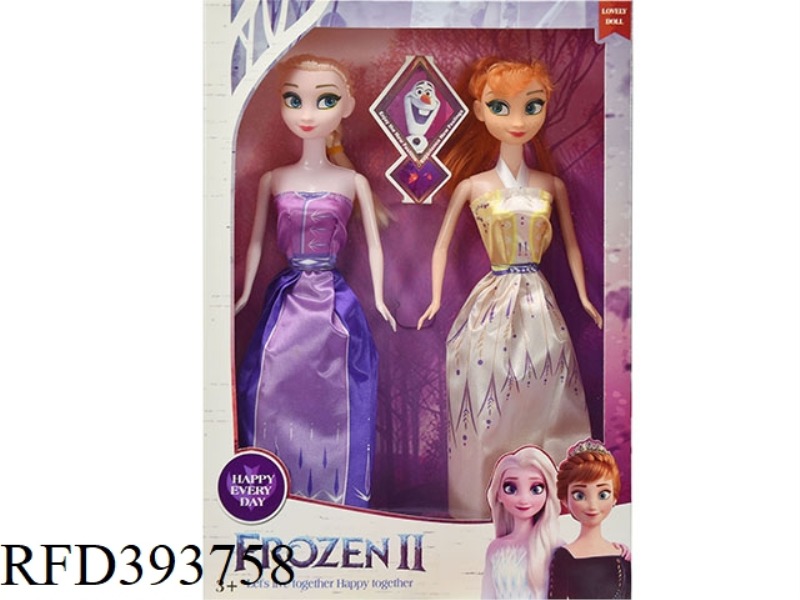 11.5-INCH REAL HAND 4TH GENERATION ICE AND SNOW PRINCESS DOUBLE NEW PACKAGING