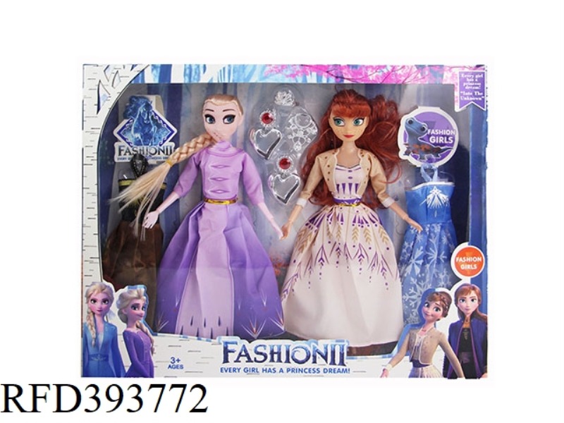 11.5-INCH SOLID 9-JOINT FROZEN 3RD GENERATION SISTER DRESSUP