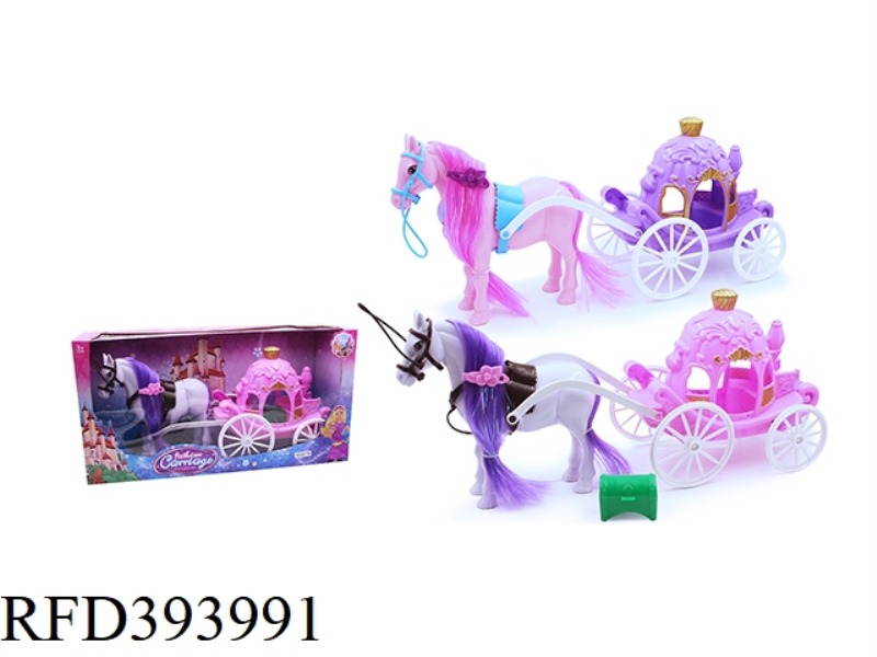 ORNAMENT CARRIAGE + LIGHT MUSIC + TREASURE CHEST