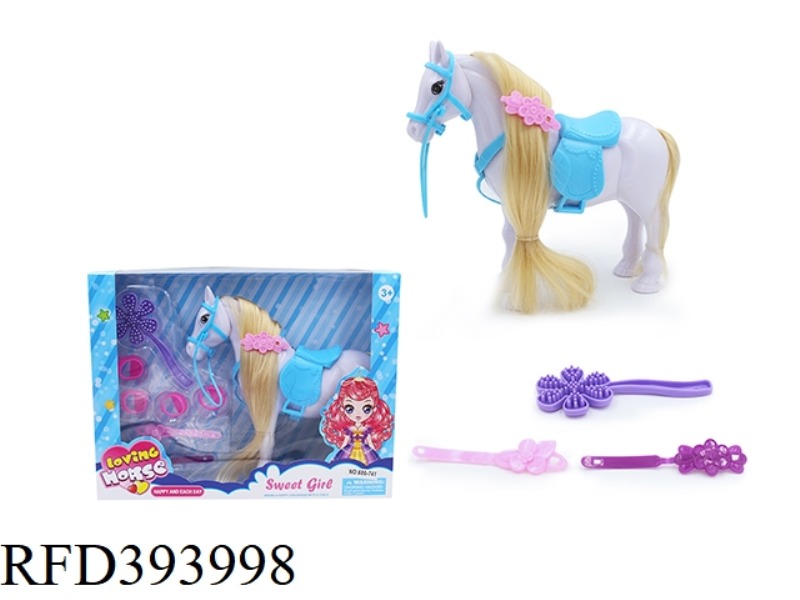 ORNAMENT HORSE SET