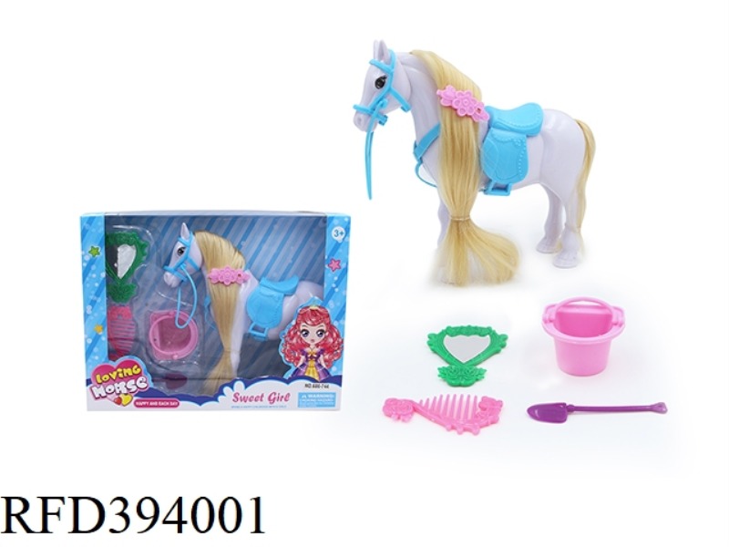 ORNAMENT HORSE SET