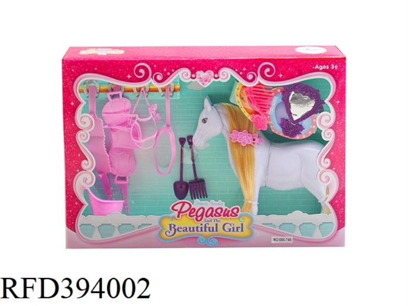 ORNAMENT HORSE SET