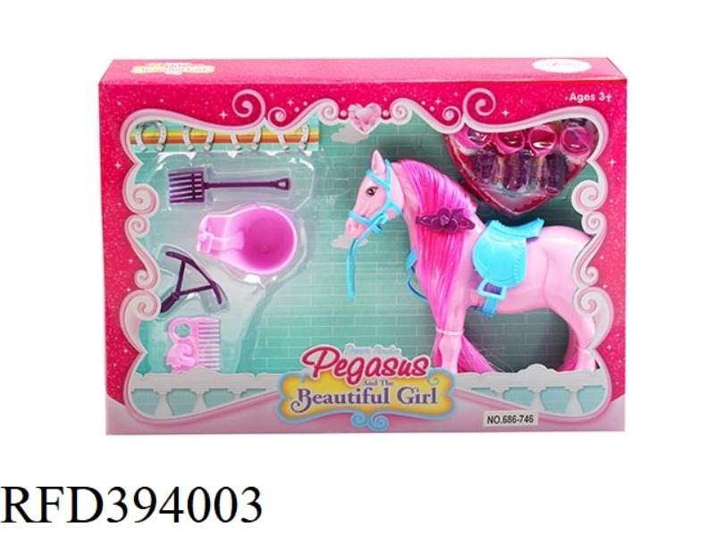 ORNAMENT HORSE SET