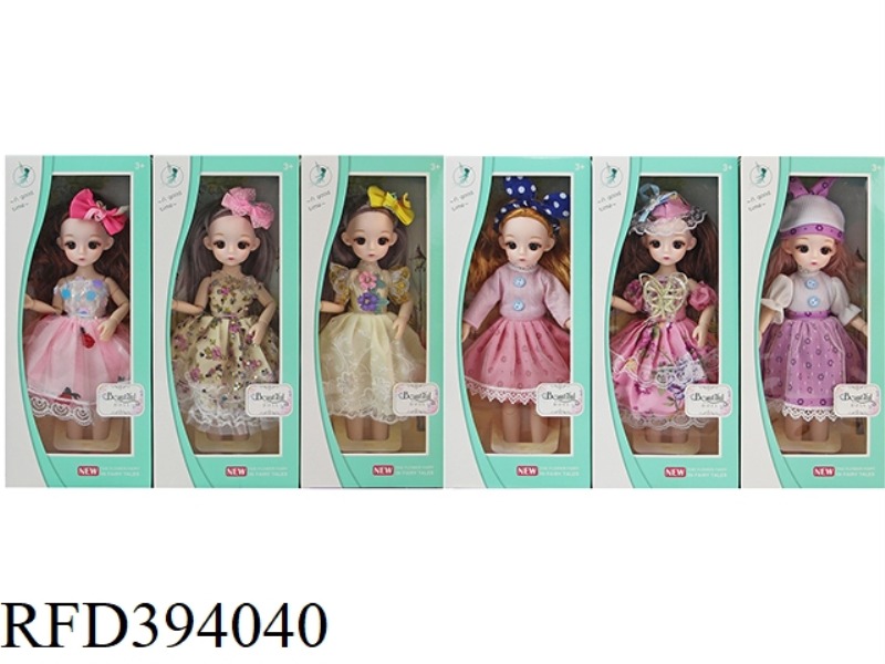 12 INCHES, 30 CM, 13 JOINTS, REAL BODY, 3D REAL EYES, EXQUISITE LOLI DOLLS, ASSORTED