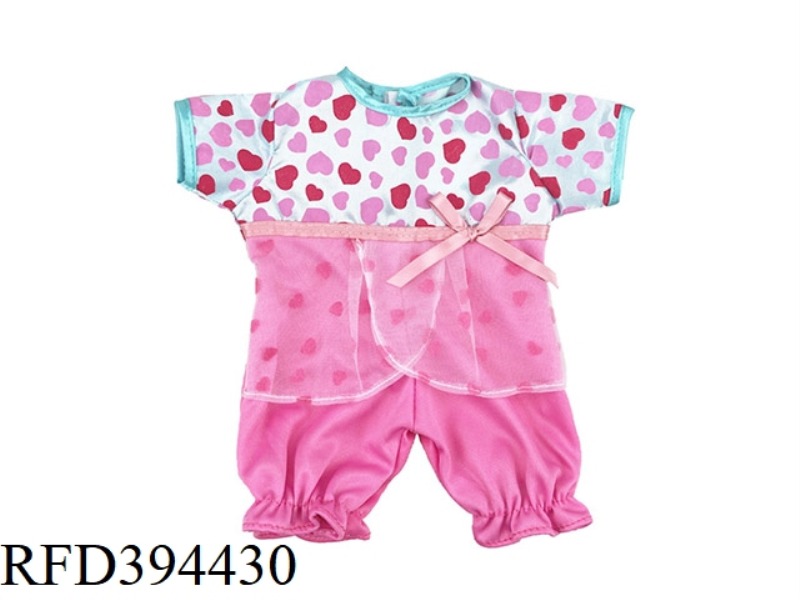 PEACH HEART BODYSUIT