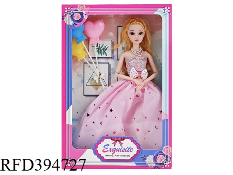11-INCH 9 JOINT 3D TRUE EYES, BEAUTIFUL GIRL