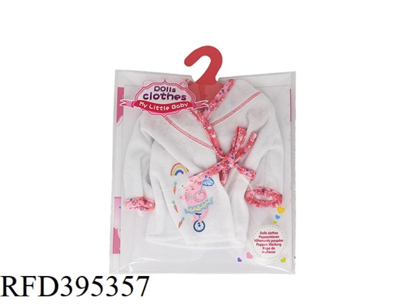 RED FLOWER STRIPED WHITE PAJAMAS