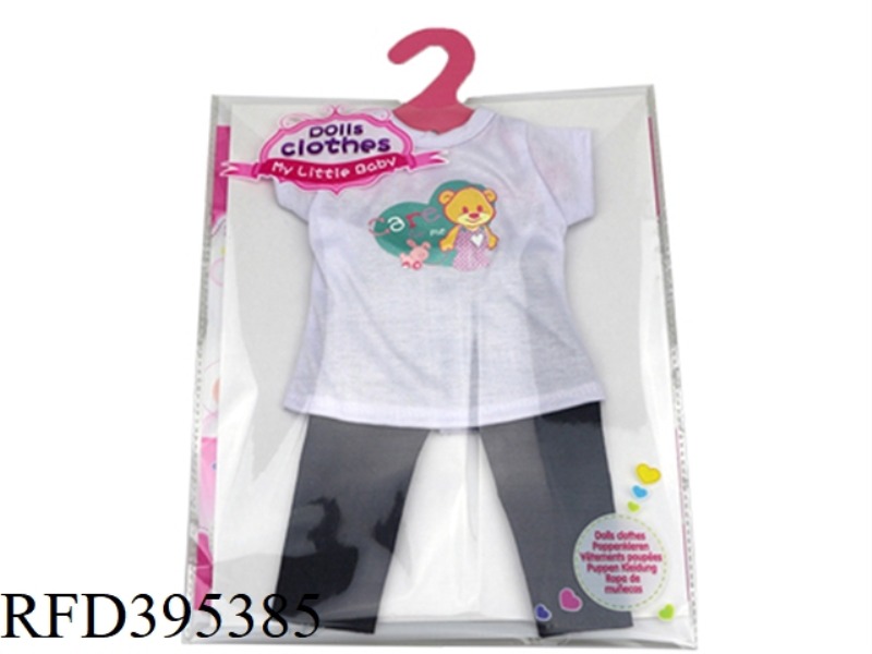 WHITE KNITTED TOP + STURDY TROUSERS