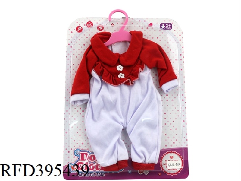 RED AND WHITE ONE-PIECE