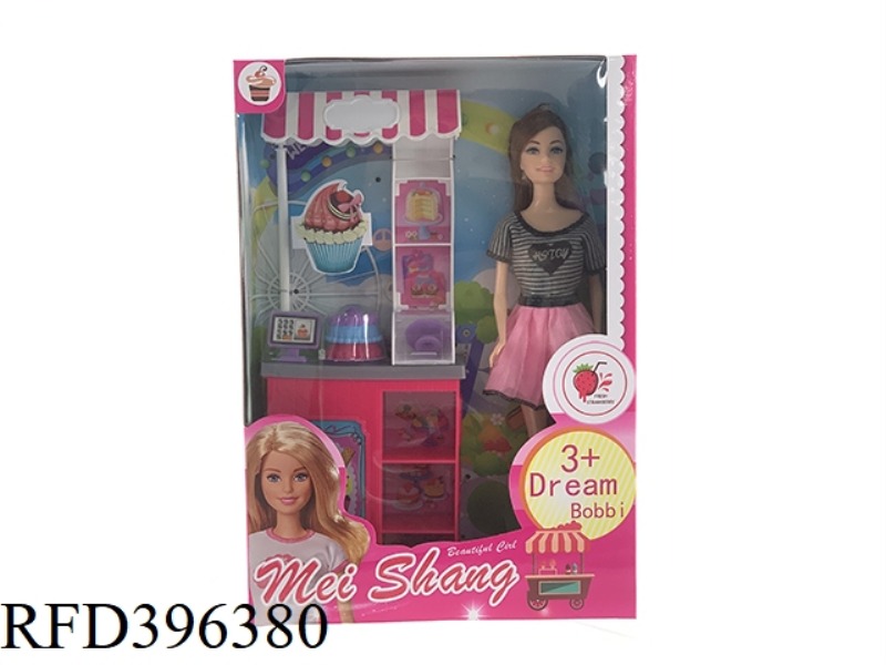 11 INCH 6 JOINT BARBIE CAKE STAND SET