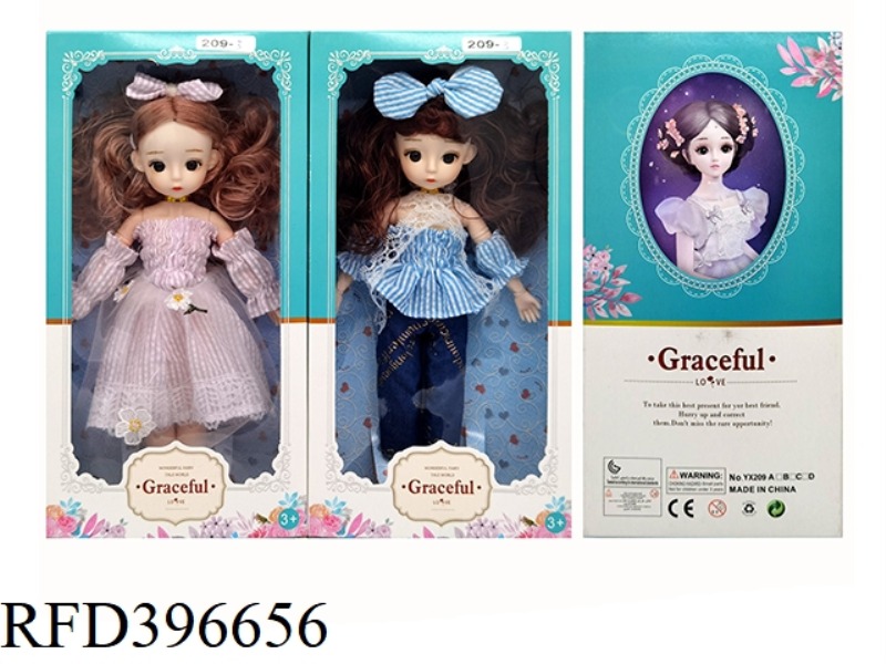 12-INCH 12-JOINT DOLL (VARIOUS ASSORTED)