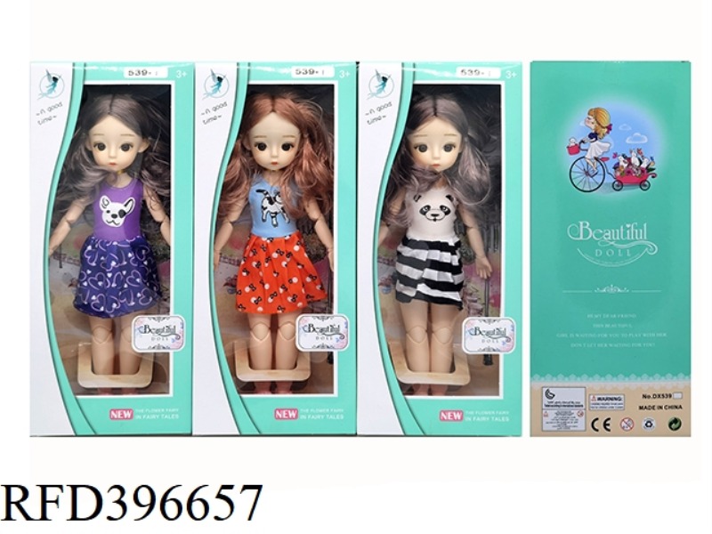 12-INCH 12-JOINT DOLL (VARIOUS ASSORTED)