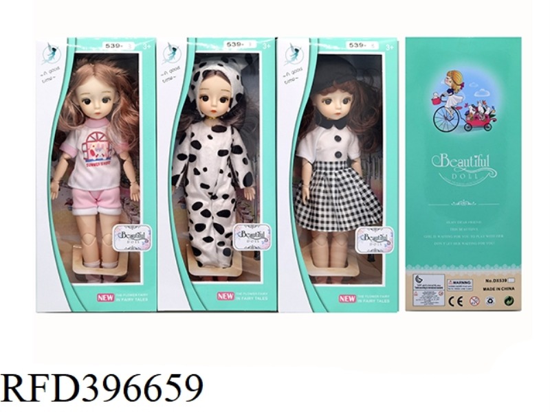 12-INCH 12-JOINT DOLL (VARIOUS ASSORTED)