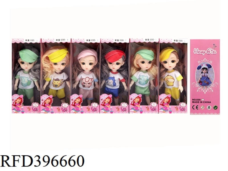 6 INCH 12 JOINT DOLL (VARIOUS ASSORTED)
