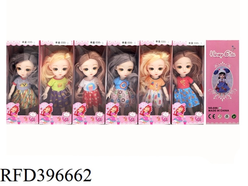 6 INCH 12 JOINT DOLL (VARIOUS ASSORTED)