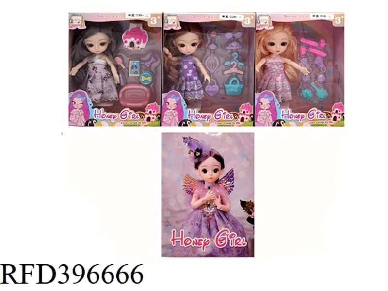 6 INCH 12 JOINT DOLL (VARIOUS ASSORTED)
