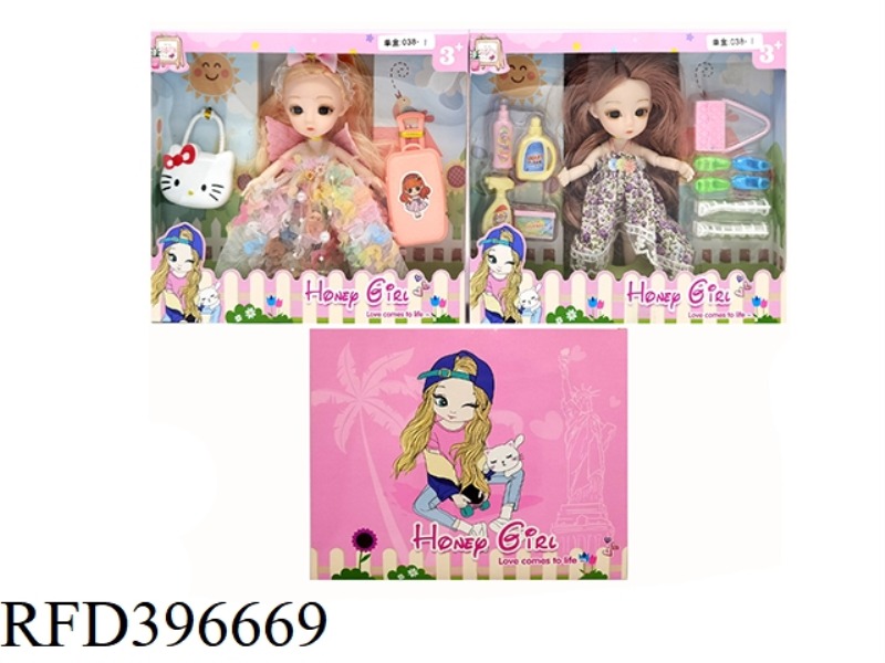 6 INCH 12 JOINT DOLL (VARIOUS ASSORTED)