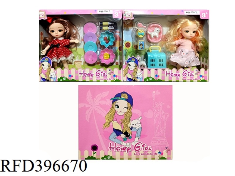 6 INCH 12 JOINT DOLL (VARIOUS ASSORTED)