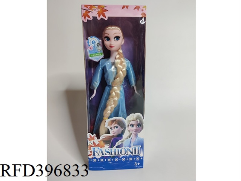 11 INCH LONG BRAIDED BARBIE