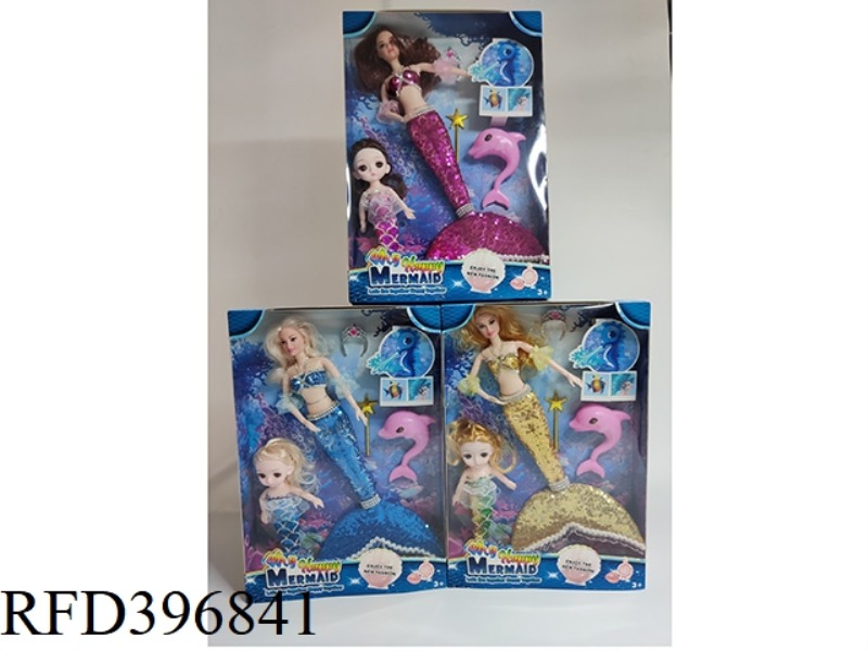 12 INCH + 6 INCH HIGH-END MERMAID MULTI-JOINT + ACCESSORIES 3 ASSORTED
