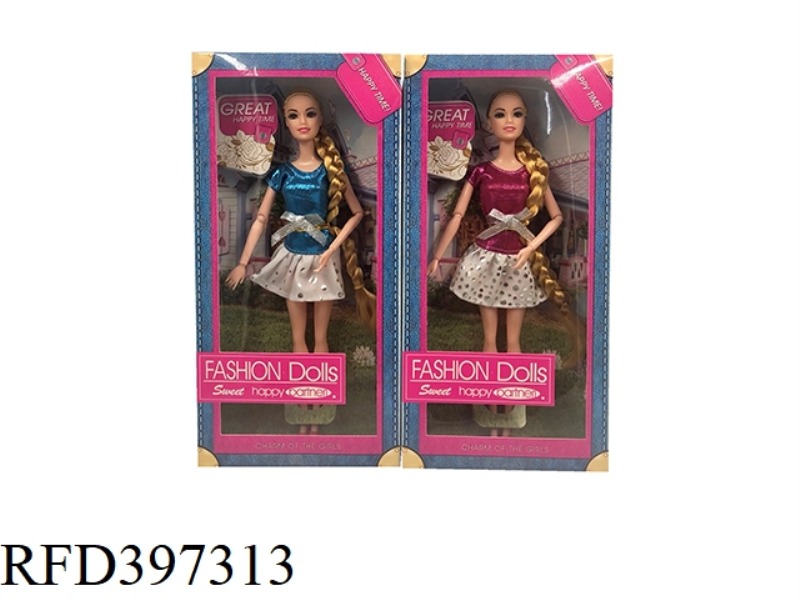 11 INCH WINDOW BOX SOLID BODY FASHION BARBIE