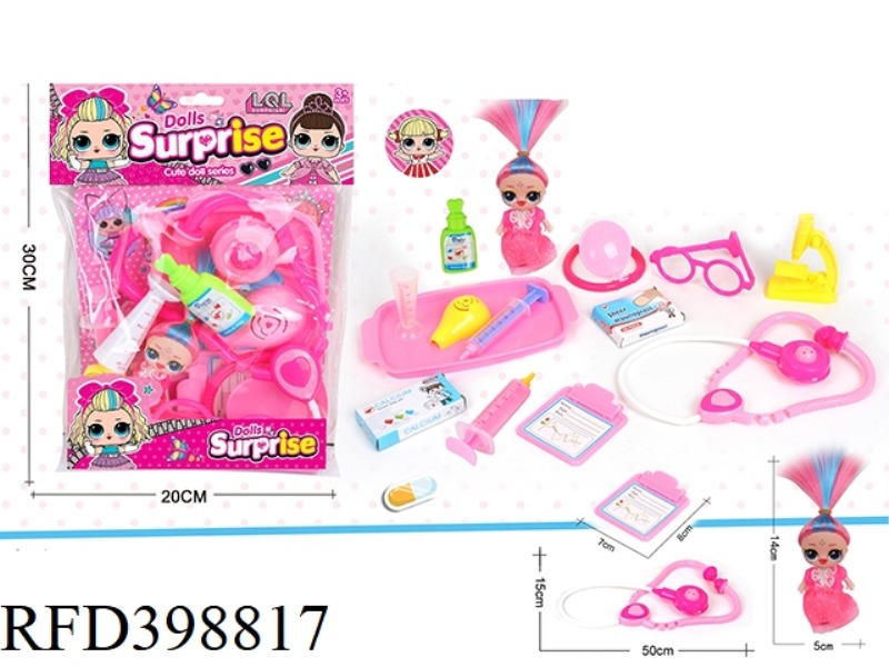 DOCTOR SUIT + SURPRISE DOLL