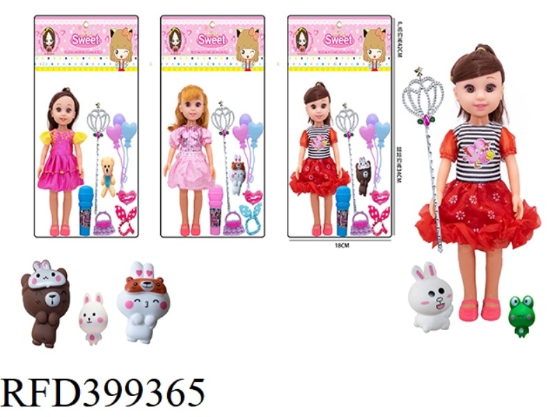 3 STYLES OF 14-INCH VINYL HAND 3D EYE BAND MUSIC IC AMERICAN GIRL MIXED