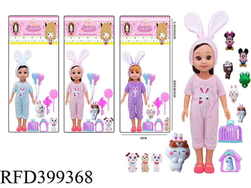 3 STYLES OF 14-INCH VINYL HAND 3D EYE BAND MUSIC IC AMERICAN GIRL MIXED