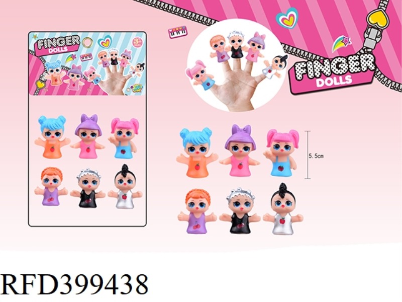 6 FINGER SURPRISE DOLLS